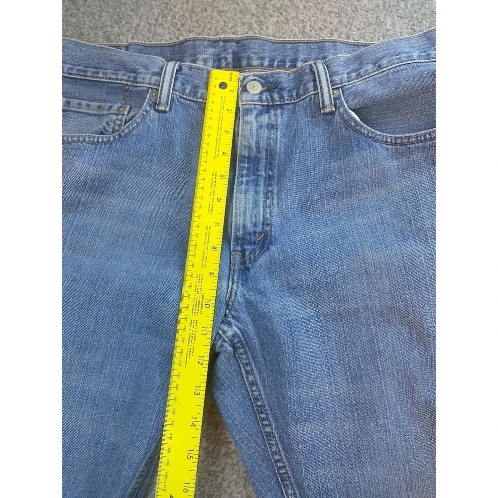 Levis 559 Relaxed Straight Leg Jeans Mens 36x34 Blue Medium Wash Denim 559-0213